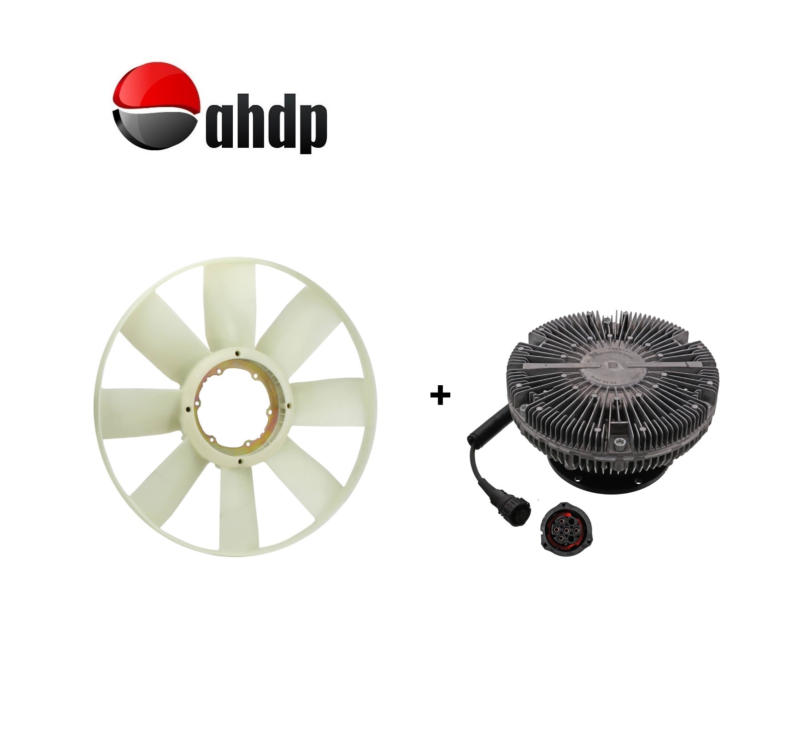 VISCO CLUTCH & FAN BLADE ASSY - AHDP-MBA001