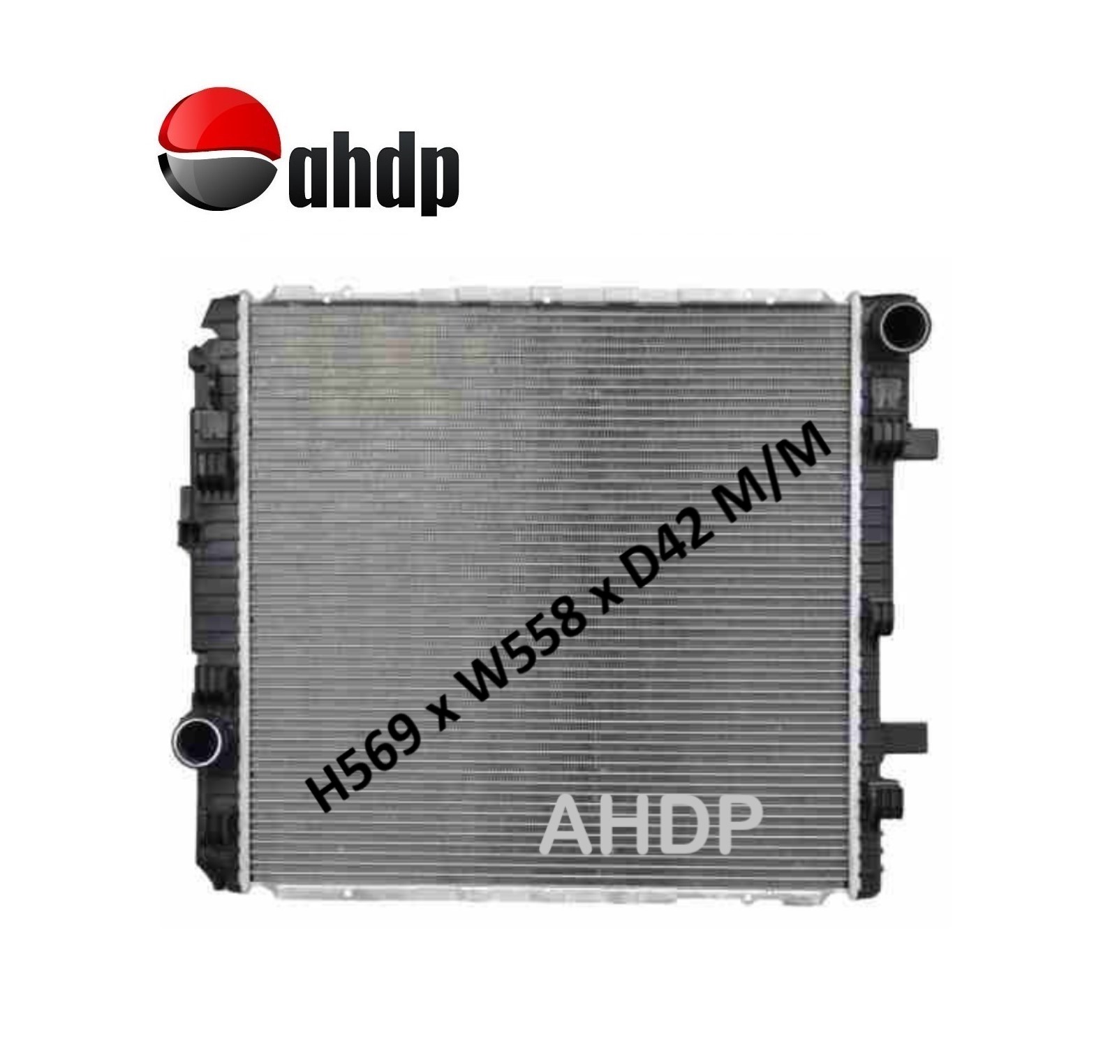 WATER RADIATOR H569 X W558 X D42 M/M MERCEDES ATEGO - AHDP-MBWR010