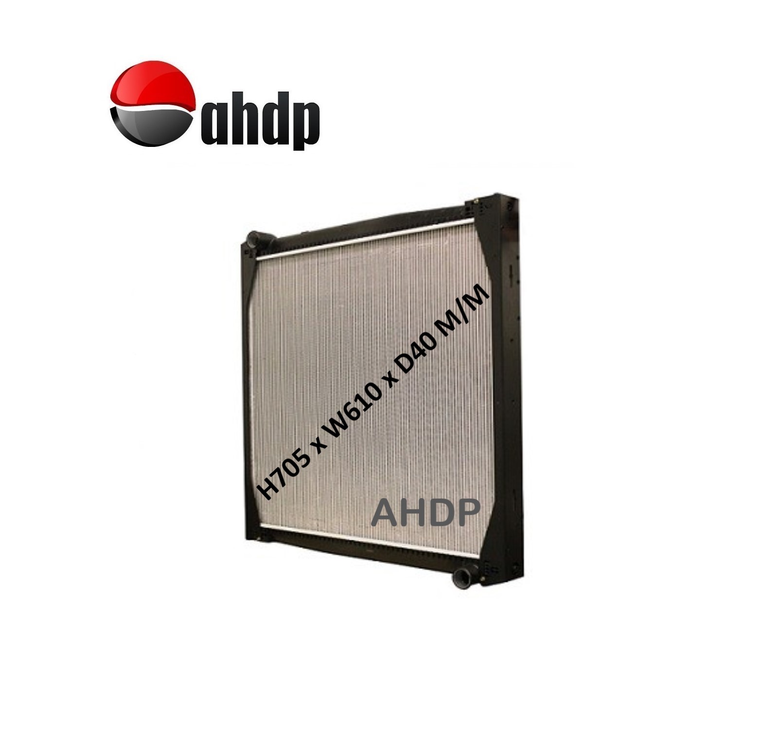 WATER RADIATOR H705 X W610 X D40 M/M - AHDP-MNWR005