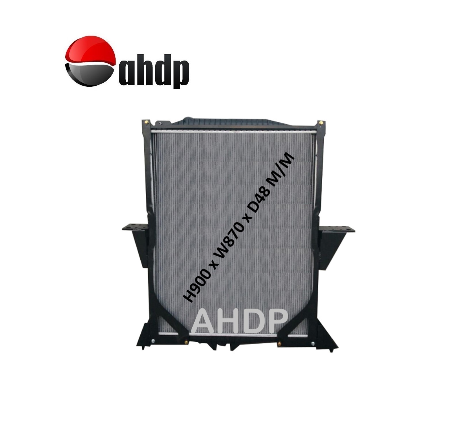 WATER RADIATOR H900 X W870 X D48 M/M VOLVO FM9 FM11 FM12 - AHDP-VWR002