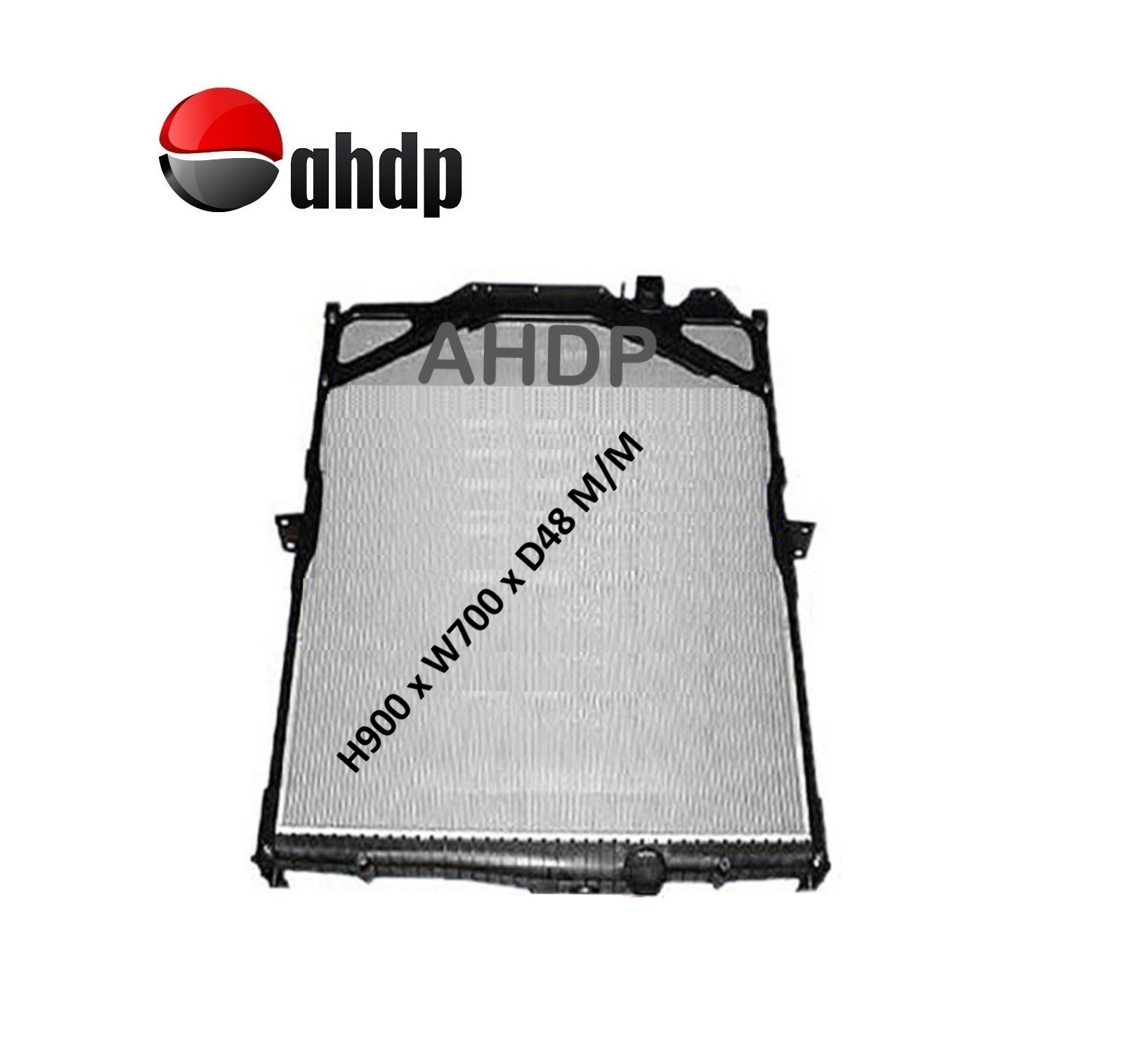 WATER RADIATOR H900 X W700 X D48 M/M VL FH12 FM7 FM10 FM12 - AHDP-VWR003