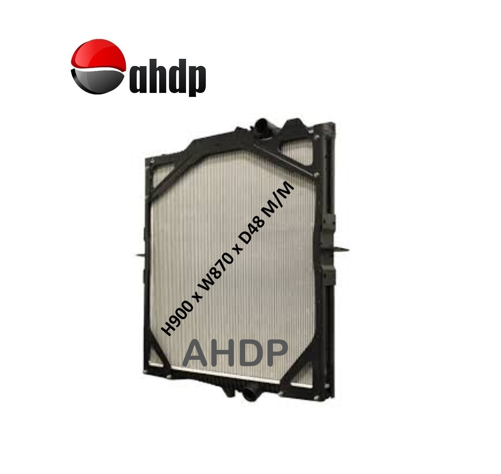WATER RADIATOR H900 X W870 X D48 M/M VOLVO FH12 FH16 FM12 - AHDP-VWR005