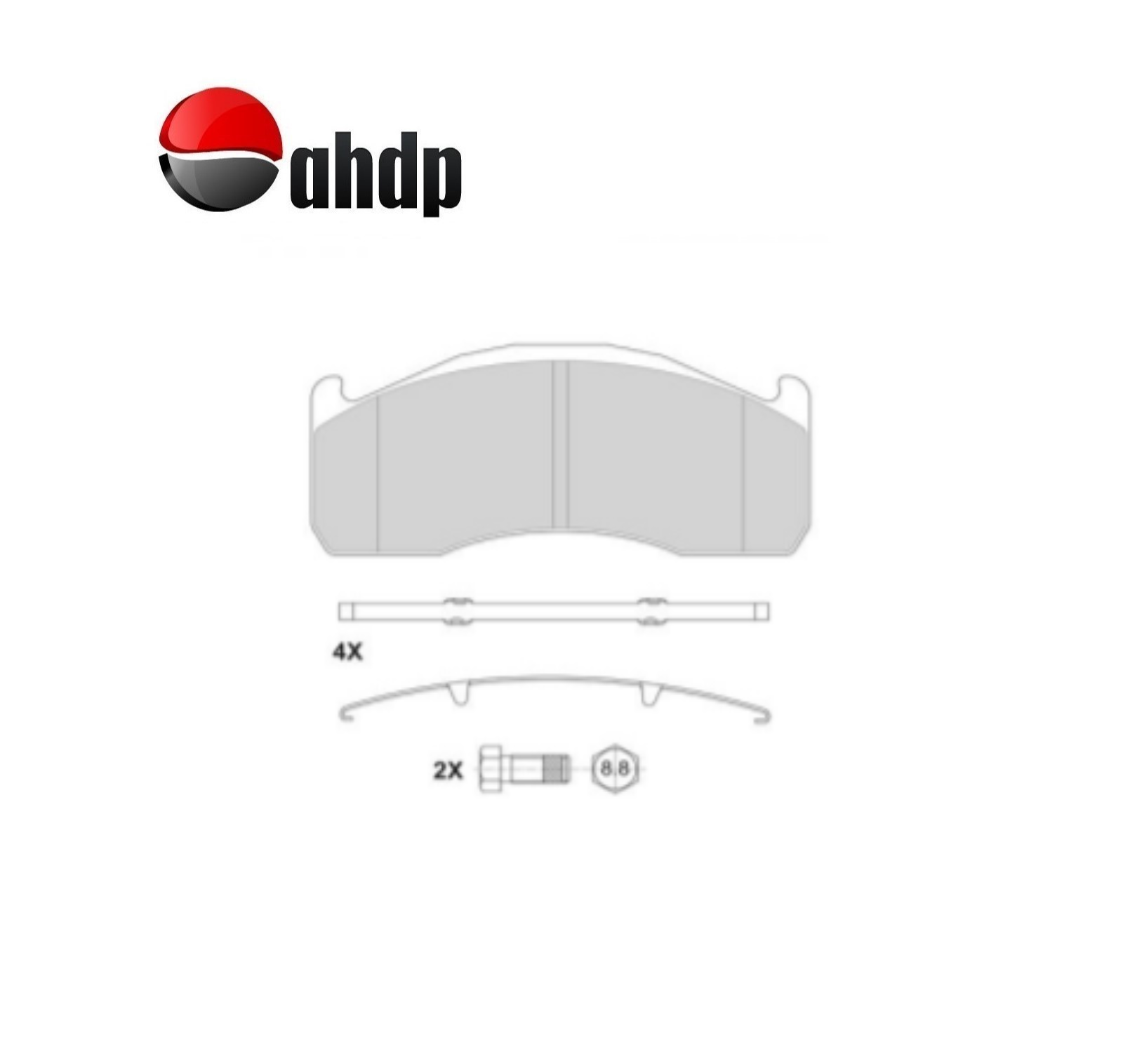 BRAKE PAD SET - AP0409985