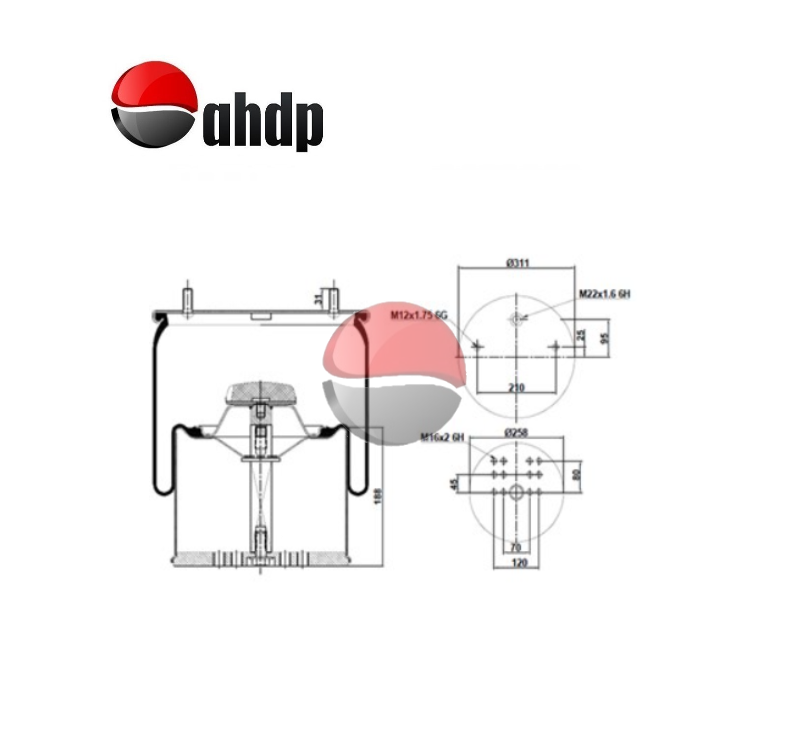 AIR SPRING TRAILER - AP0642120