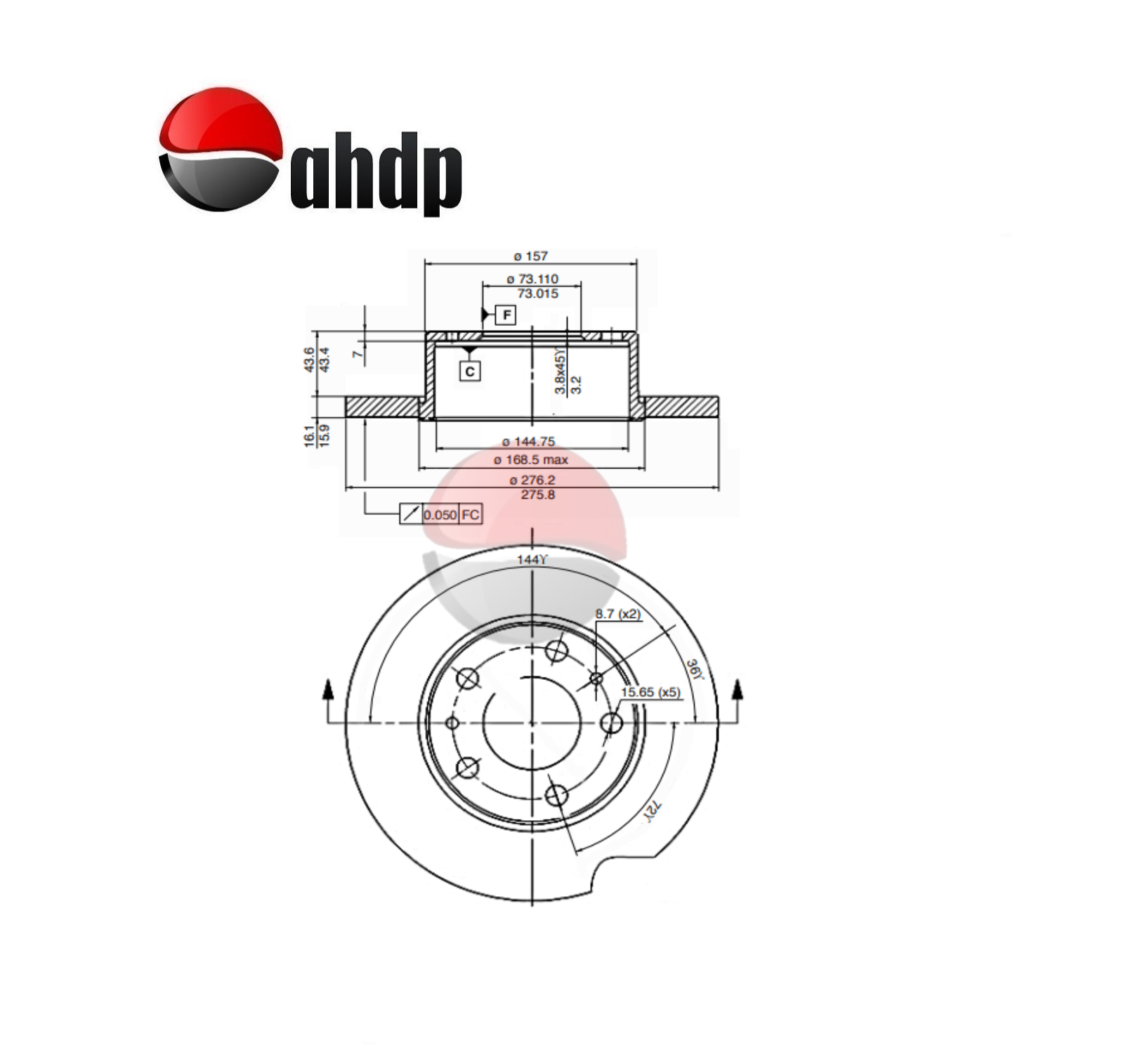 DISC BRAKE - BR0408730020