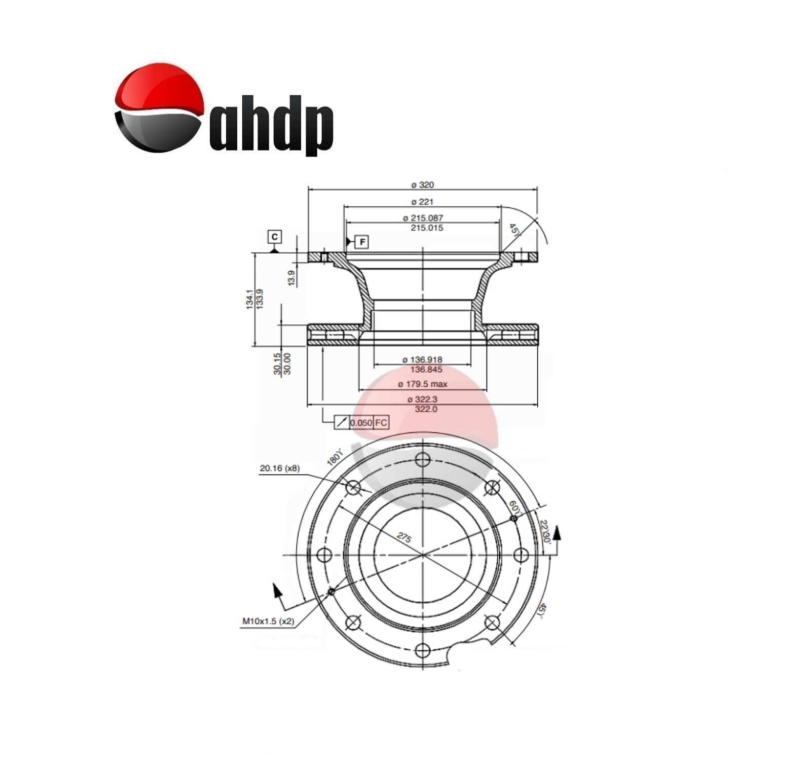 DISC BRAKE - BR0409676320