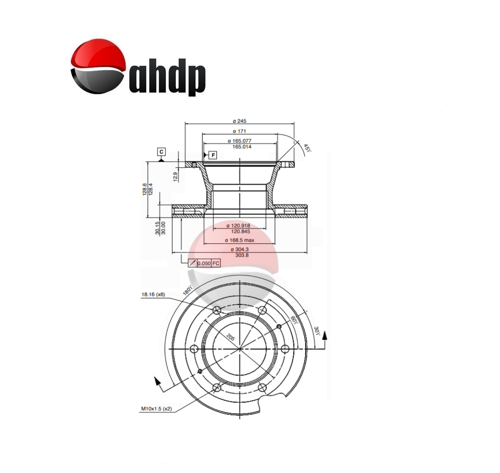 DISC BRAKE - BR0409681310