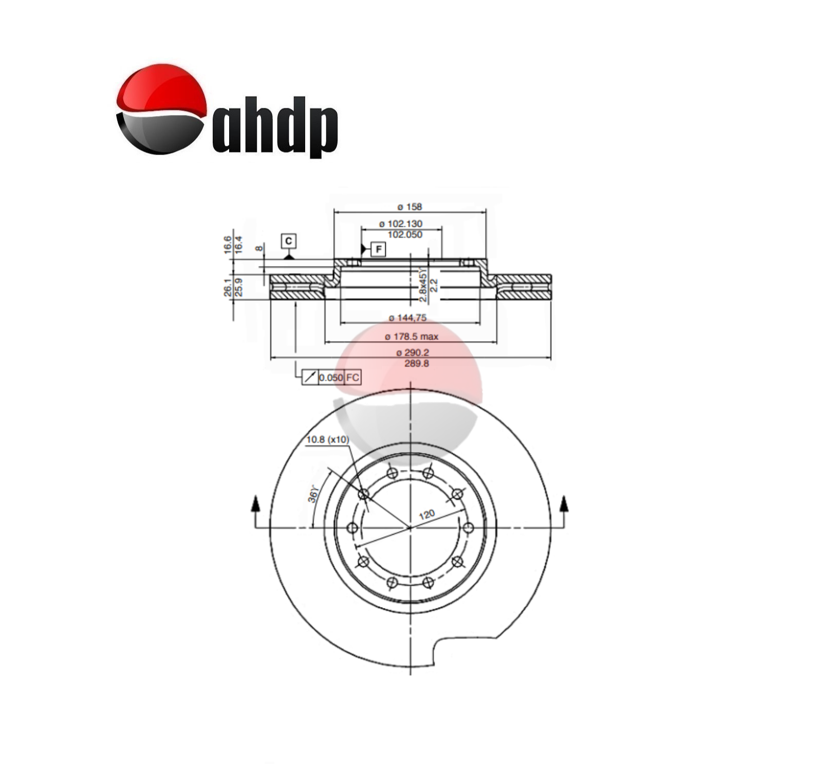 DISC BRAKE - BR0409726110