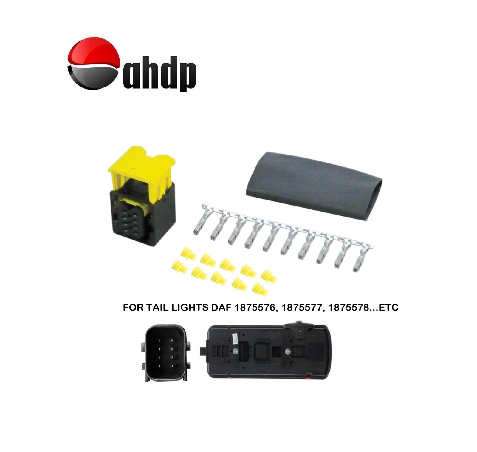 PLUG CONNECTOR FEMALE HDSCS 8 WAY REPAIR KIT - DA021806213