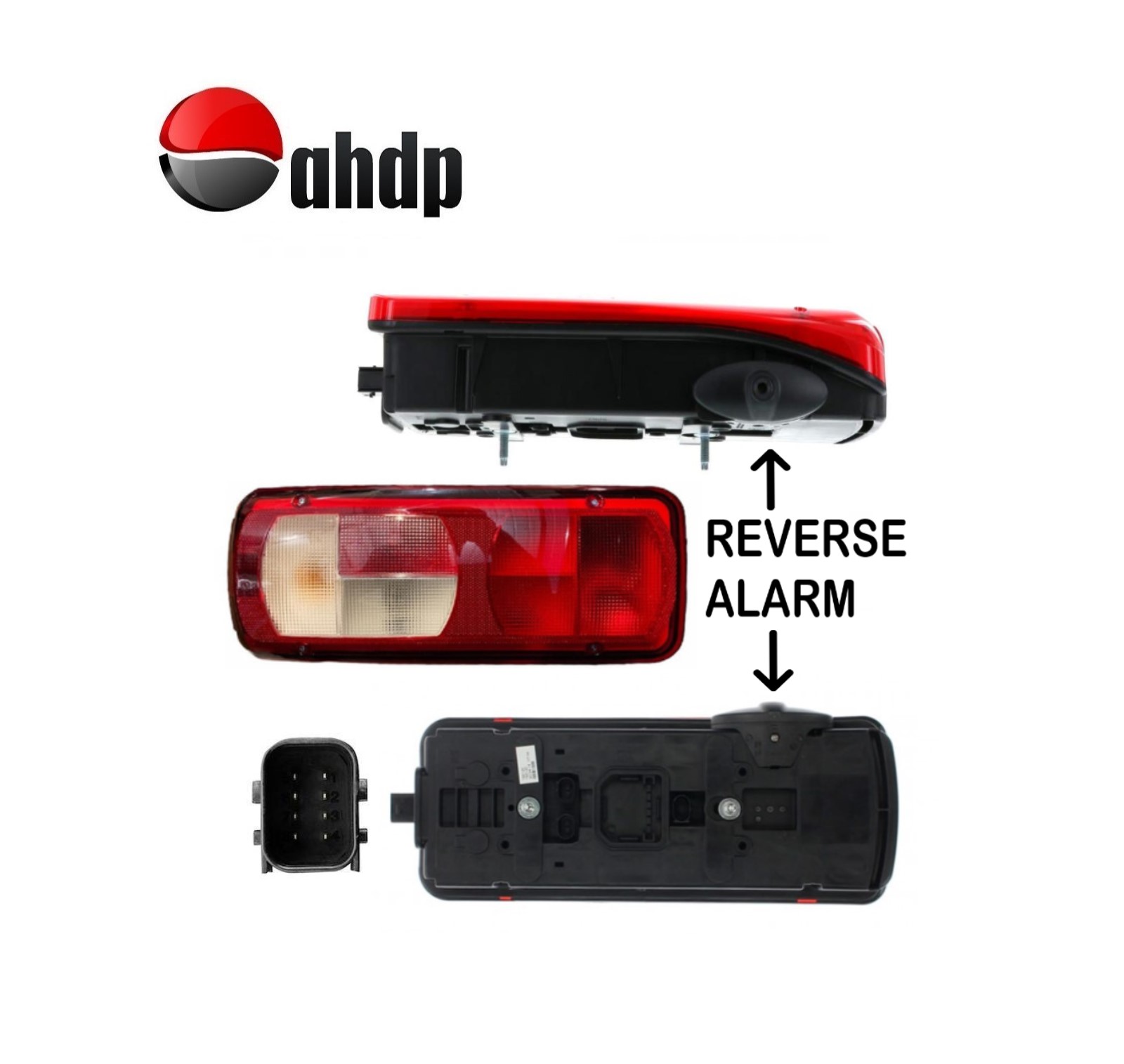 TAIL LIGHT REAR RH WITH REVERSE ALARM DAF - DA021875578