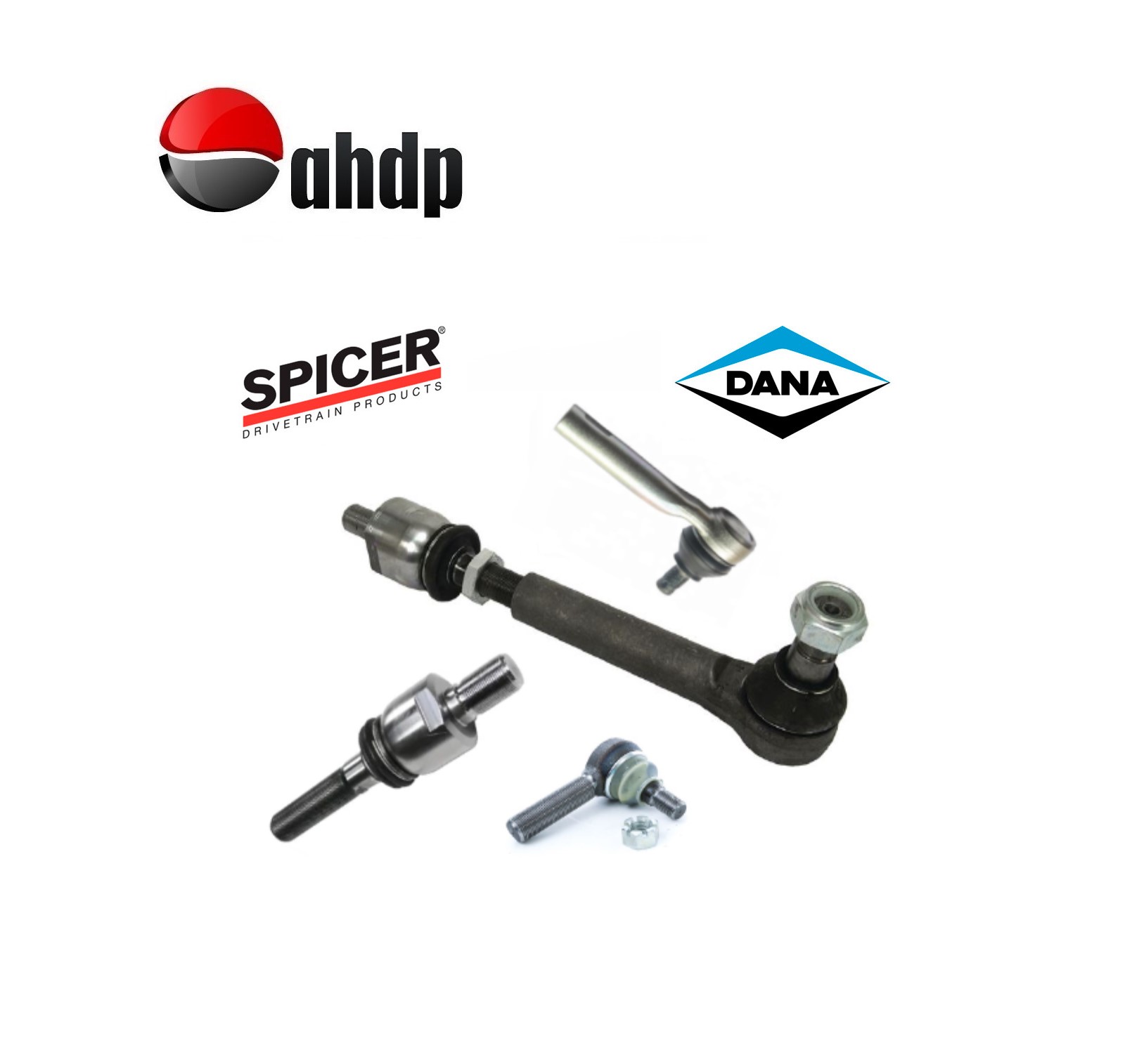 TIE ROD FEMALE THREAD W/AXIAL JOINT RH DANA - DST052122462110