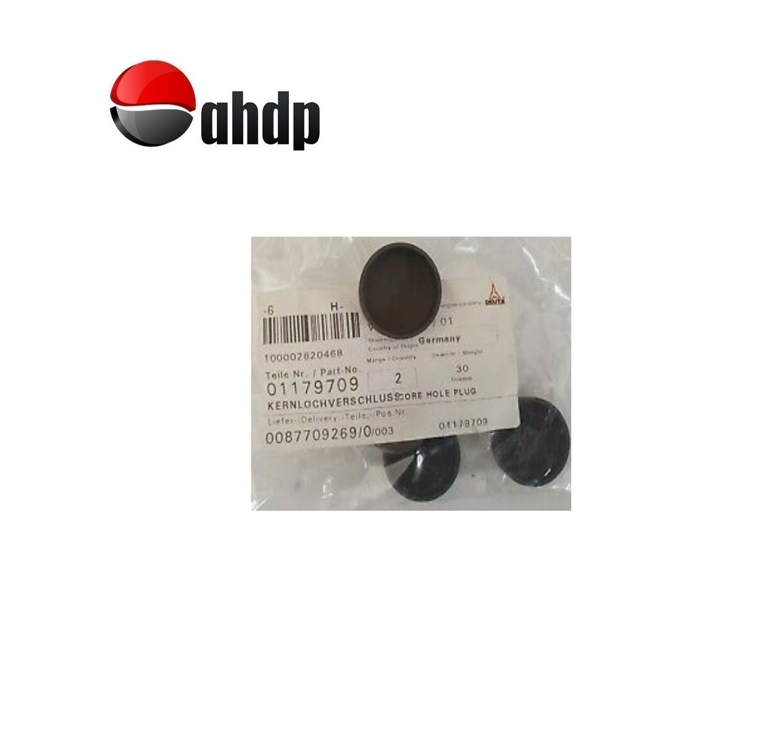 CORE HOLE PLUG DEUTZ - DZ0101179709