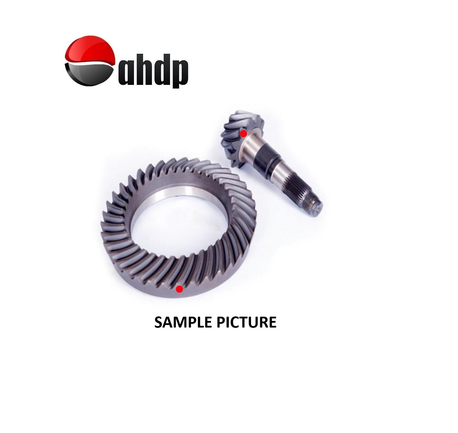 CROWN WHEEL & PINION 11/37T M24 TRANSMISSION JCB - JCB45870035