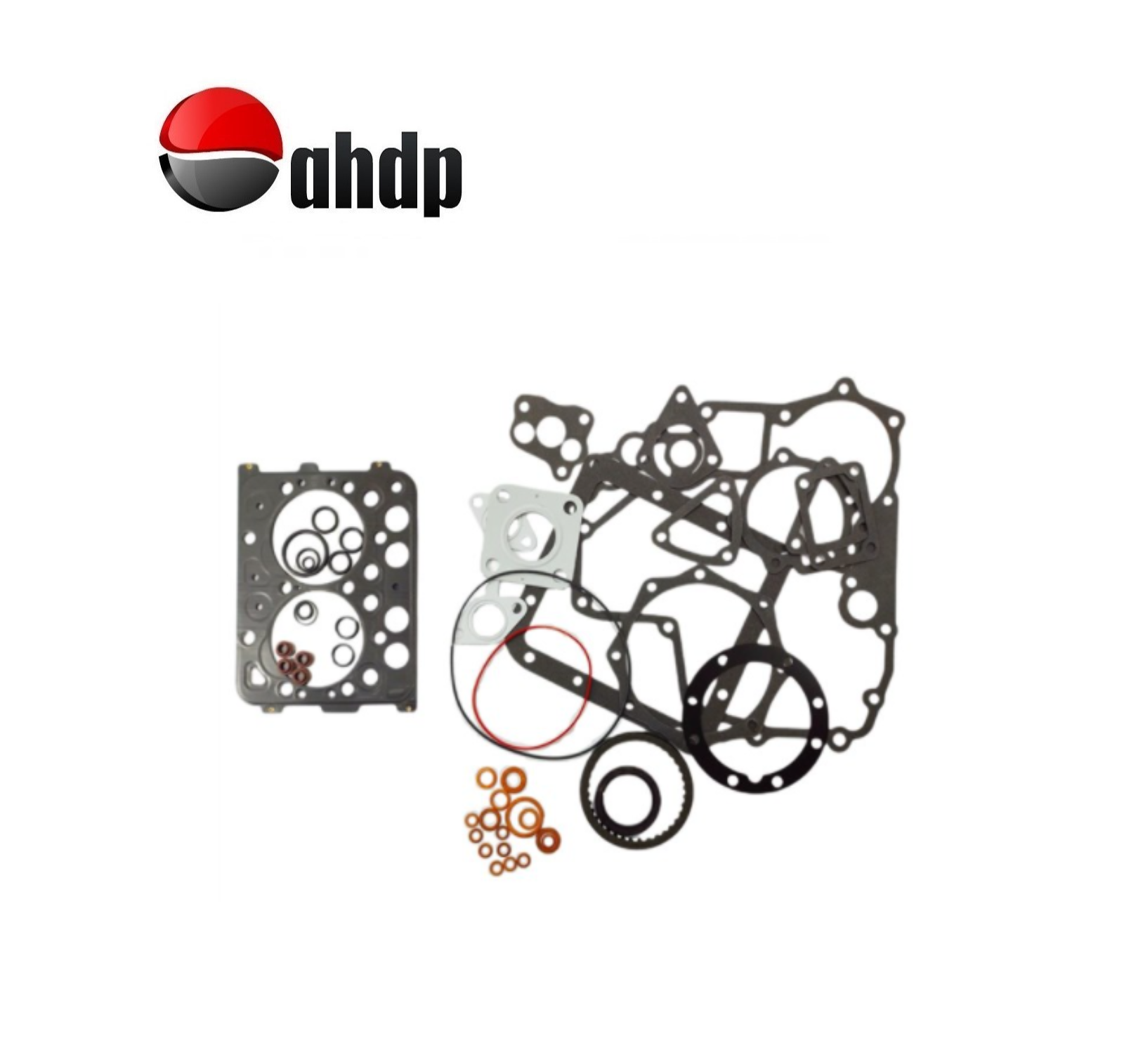 GASKET SET FULL CYLINDER HEAD GASKET STEEL KUBOTA - KA01GSFCHGSZ482