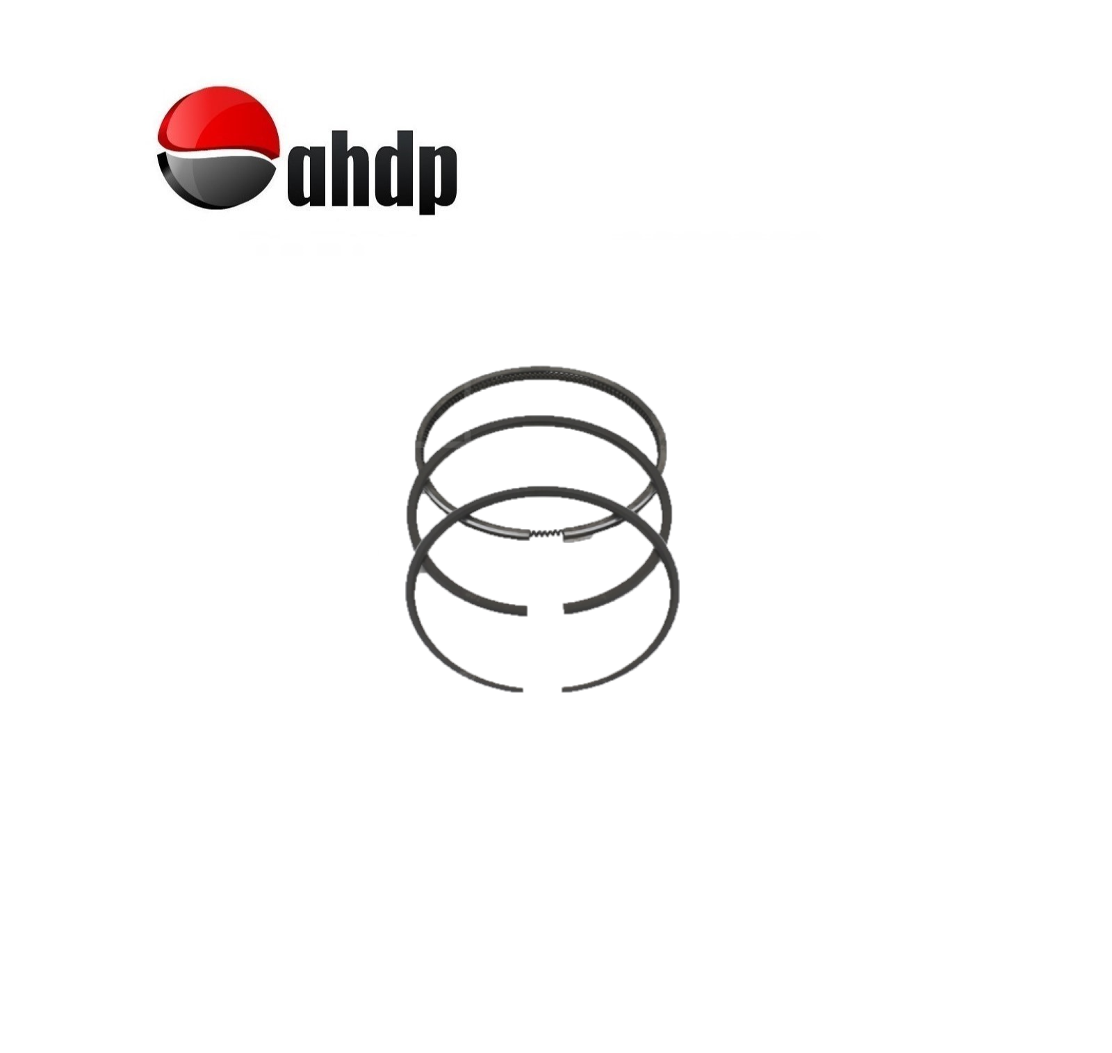 PISTON RING SET 0.50 DIAMETER 76.50 M/M LOMBARDINI - LI018210078