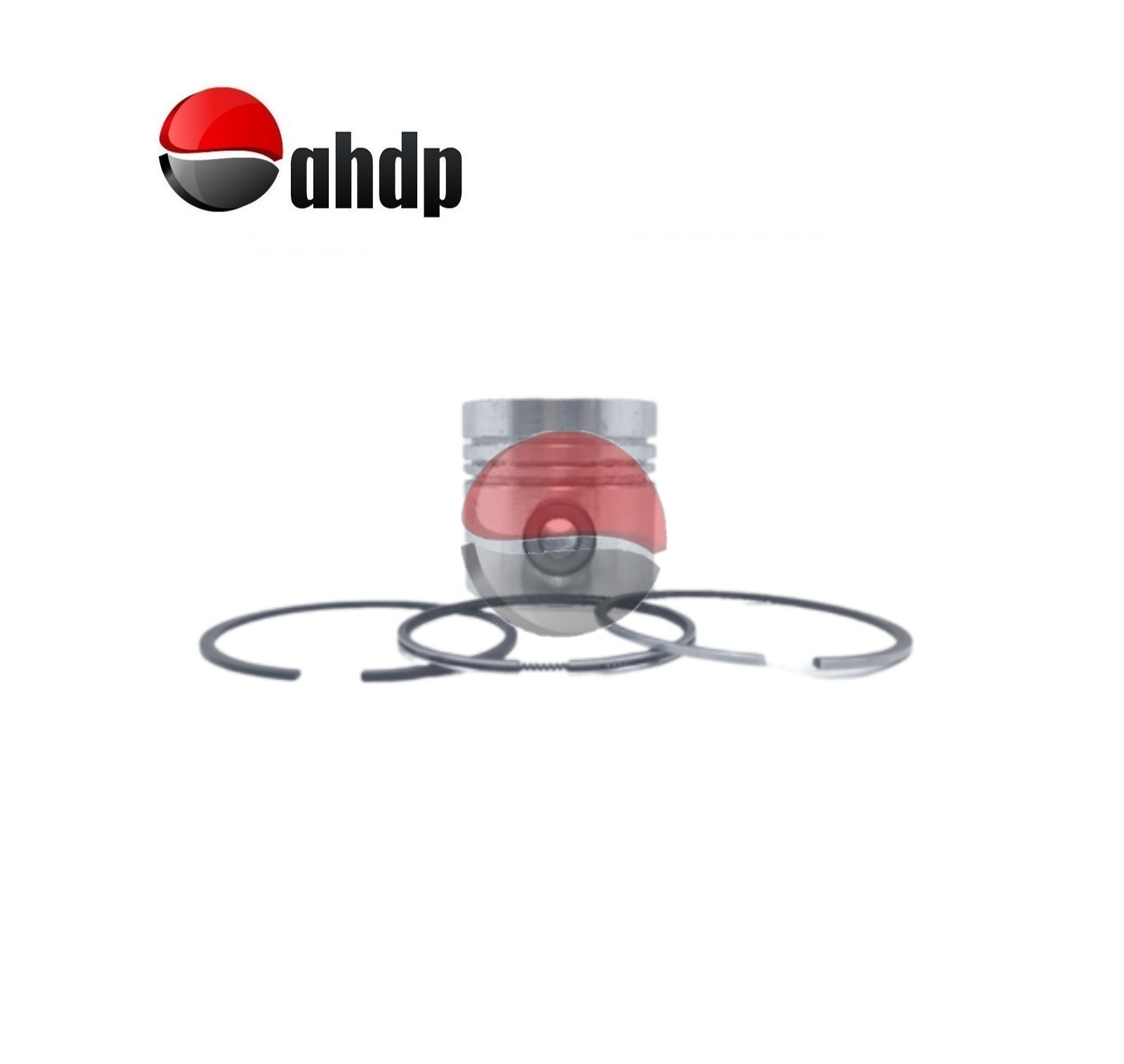 PISTON + PISTON RING SET 1.00 DIAMETER 101.00 M/M LISTER PETTER - LP0157035810S100