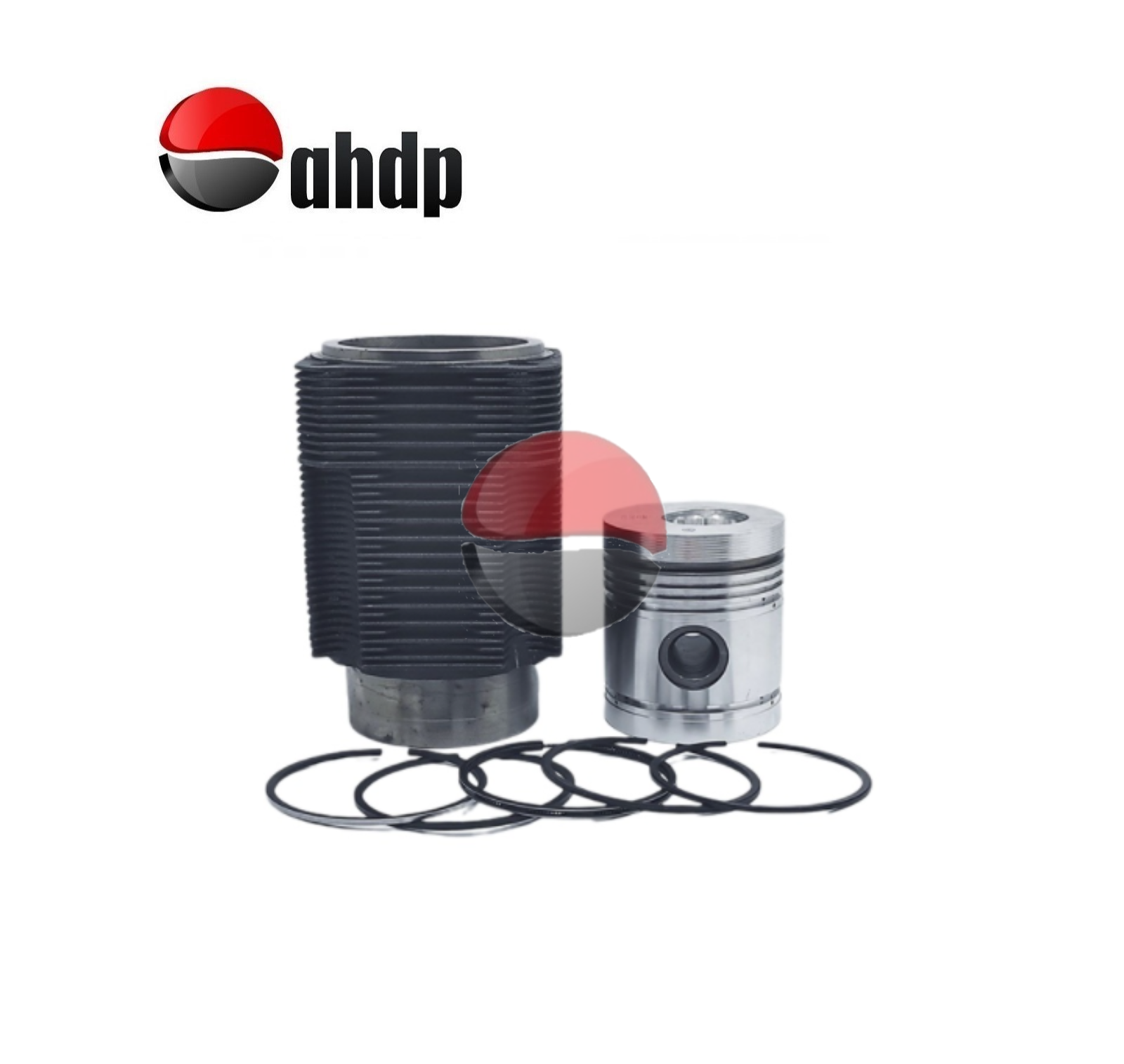 KIT PISTON WITH ALFIN + PISTON RING SET + CYLINDER LINER WATER COOLED DIAMETER 107.95 M/M LISTER PETTER - LP01KPWAPRSCLWCHR4