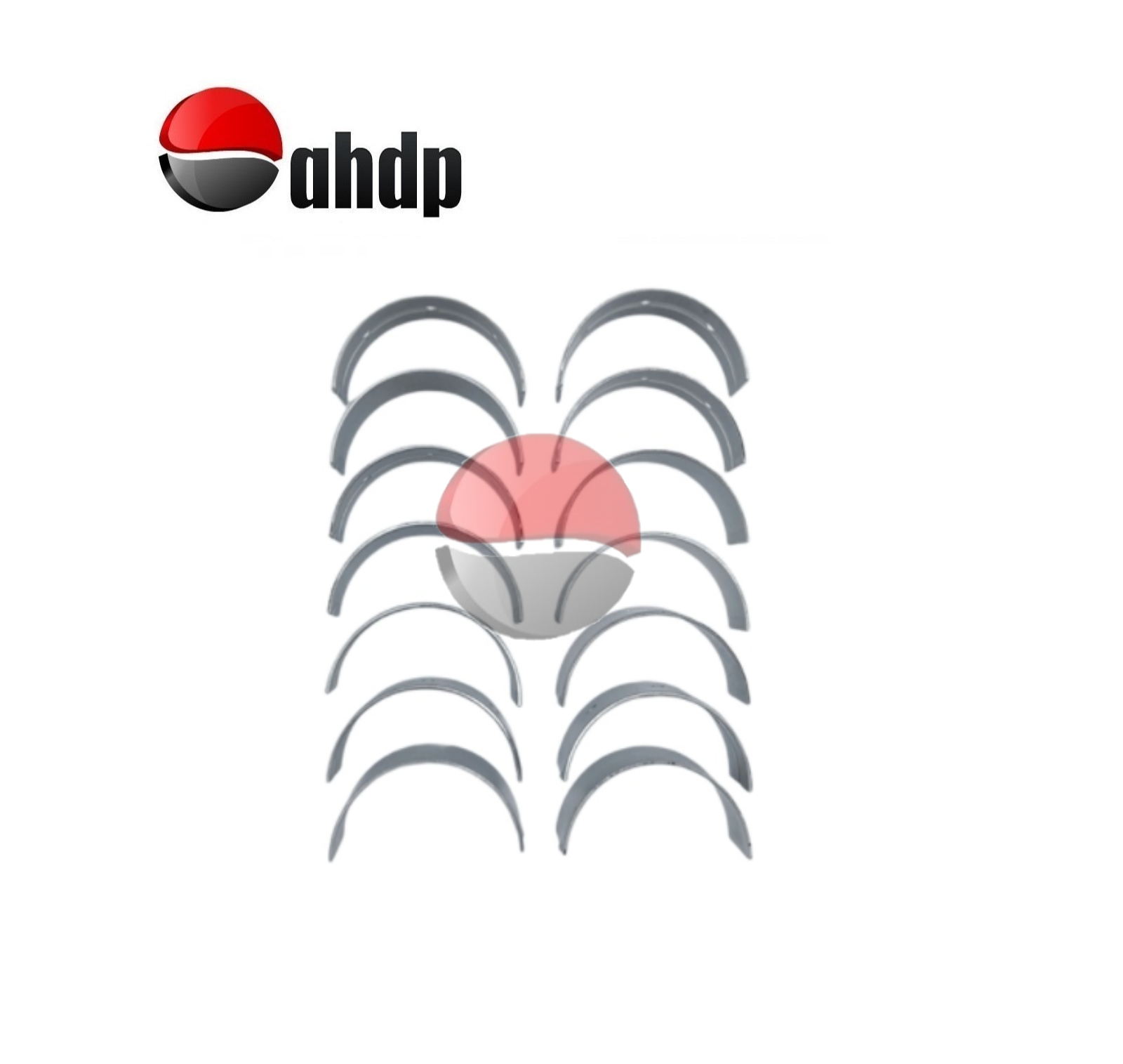 MAIN BEARING SET 1.00 LISTER PETTER - LP01MBSHR6100