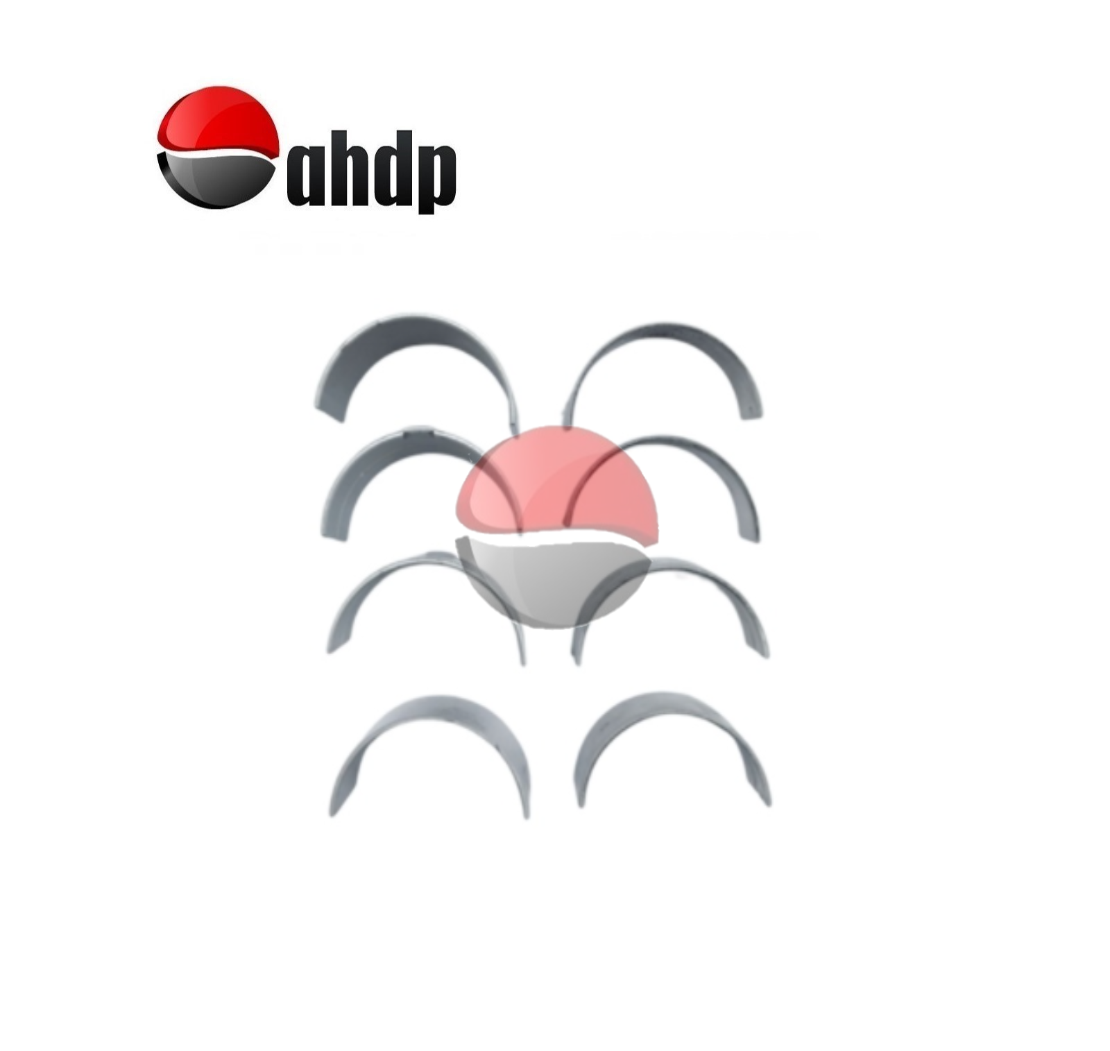 MAIN BEARING SET STD LISTER PETTER - LP01MBSSTDSR3