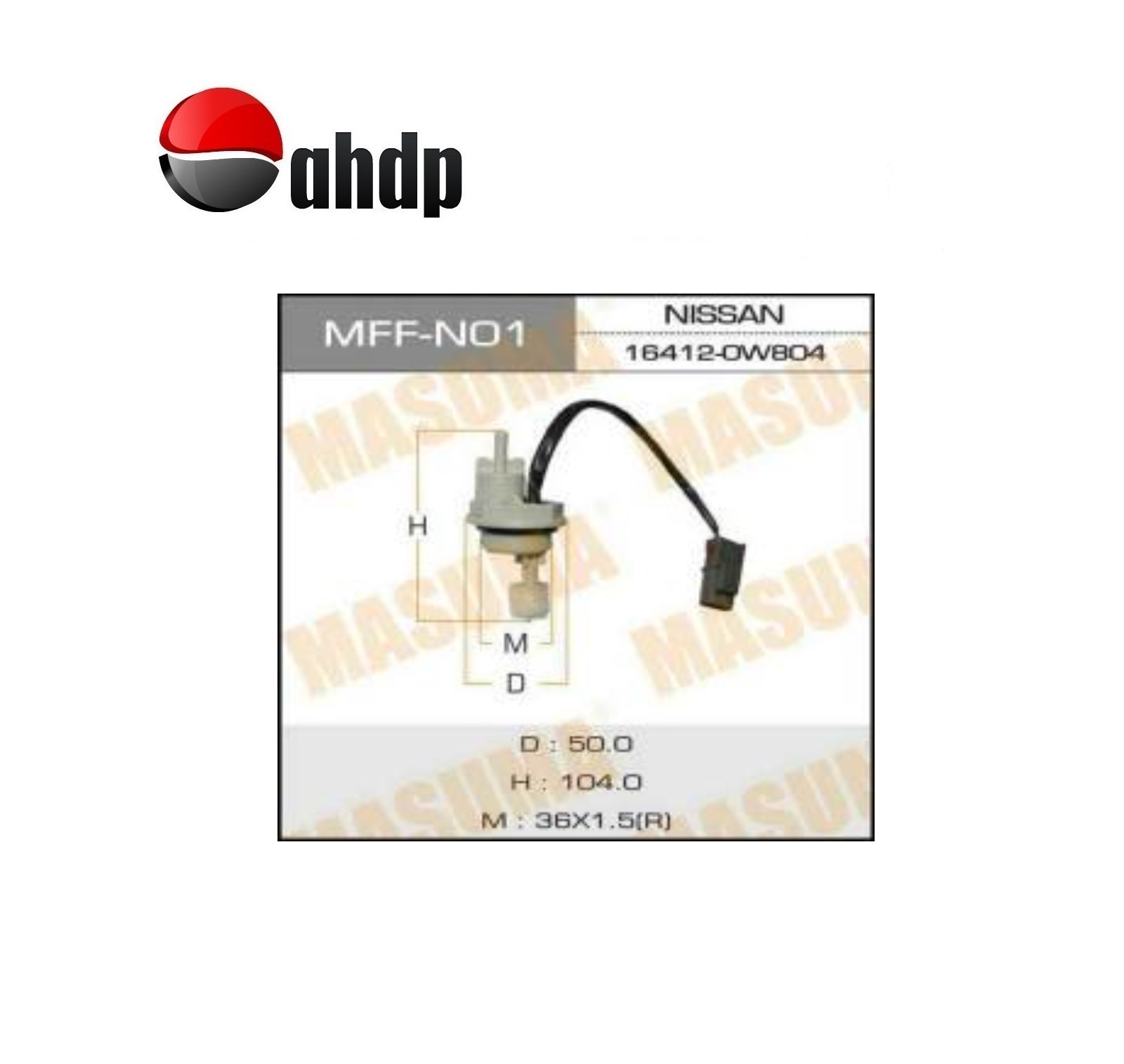 SENSOR ASSY FILTER NISSAN - NI0116412VK11B