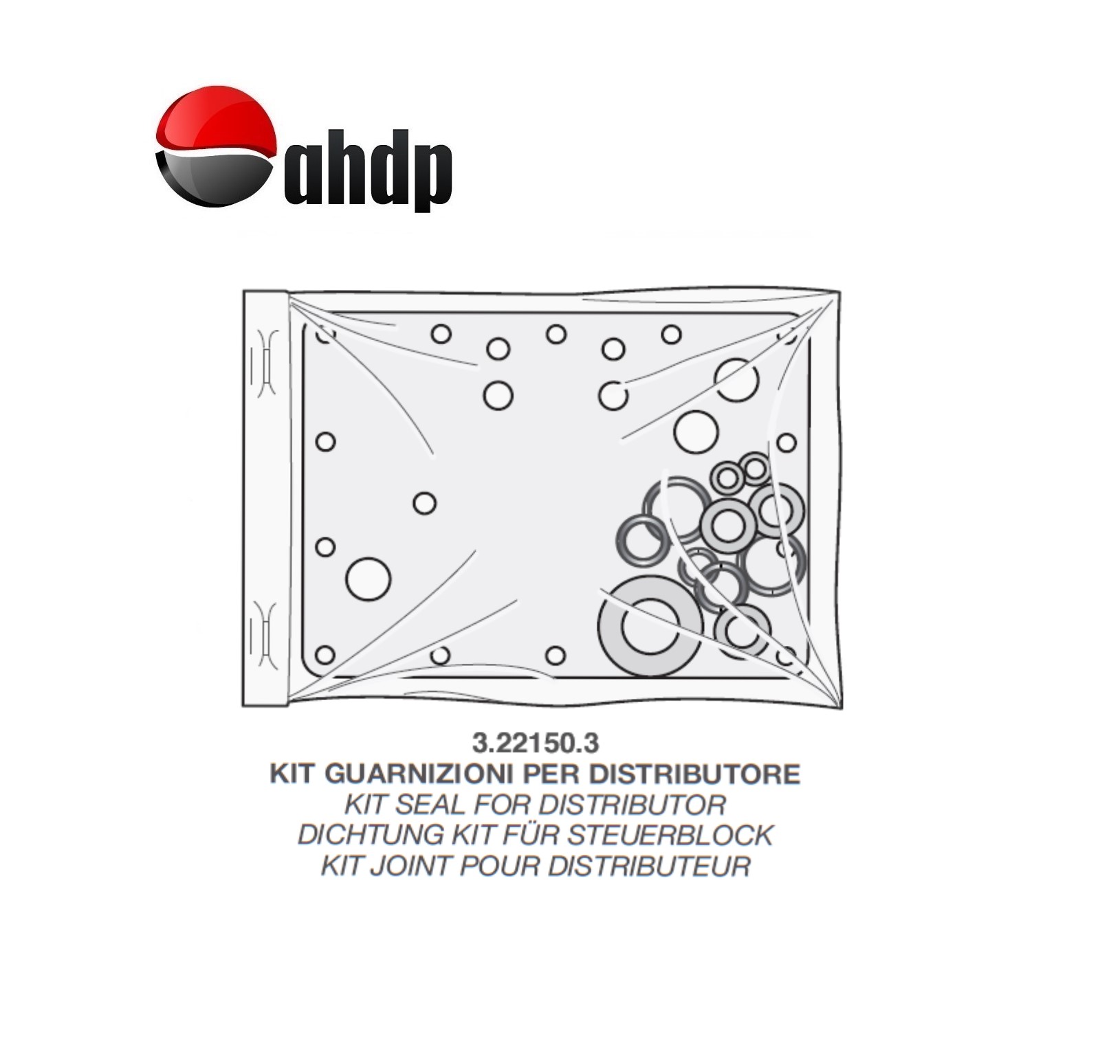 SEAL KIT DISTRIBUTOR TRANSMISSION OERLIKON GRAZIANO PST2 - OG033221503
