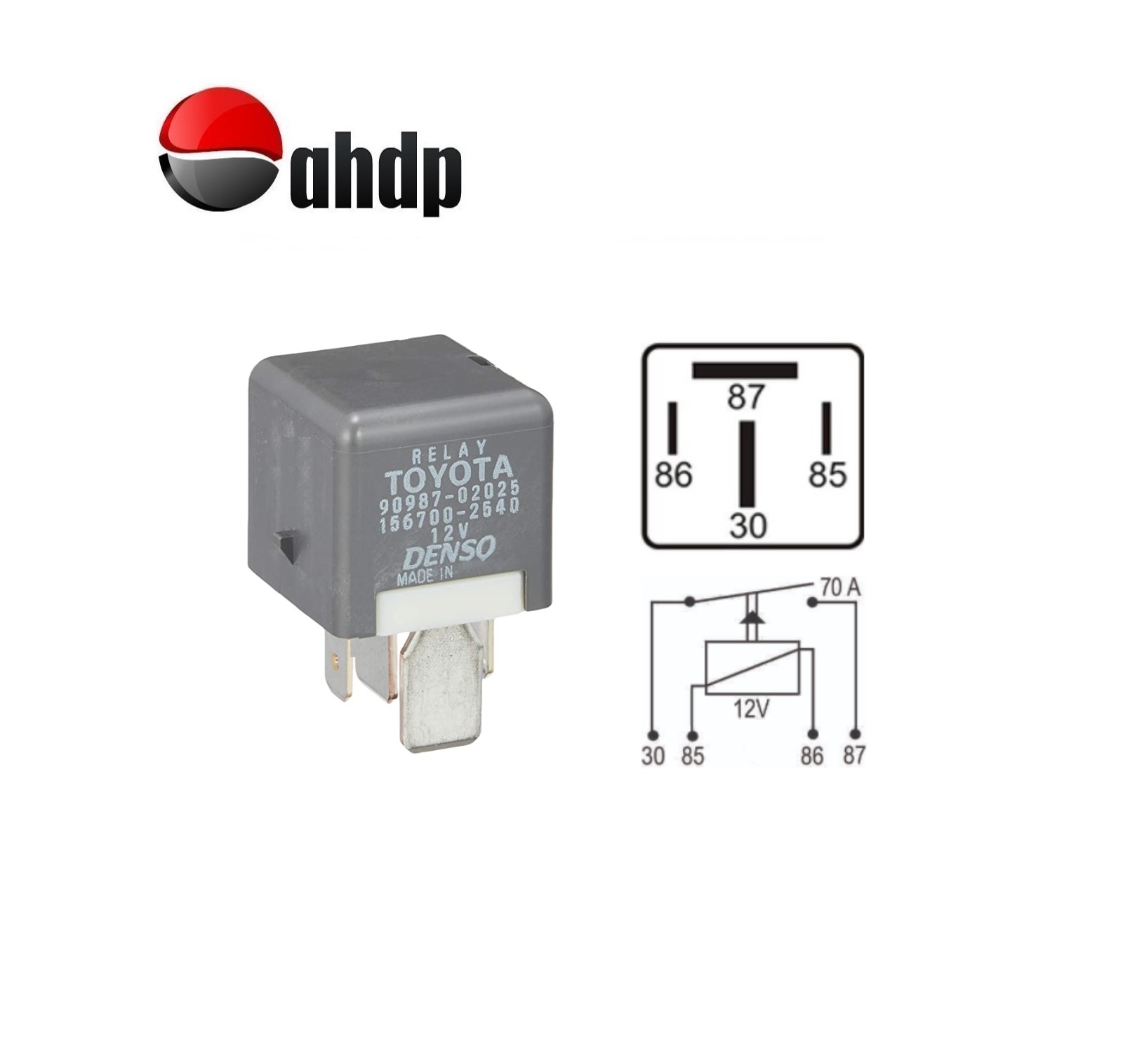 RELAY ASSY STARTER TOYOTA AFT - T029098702025